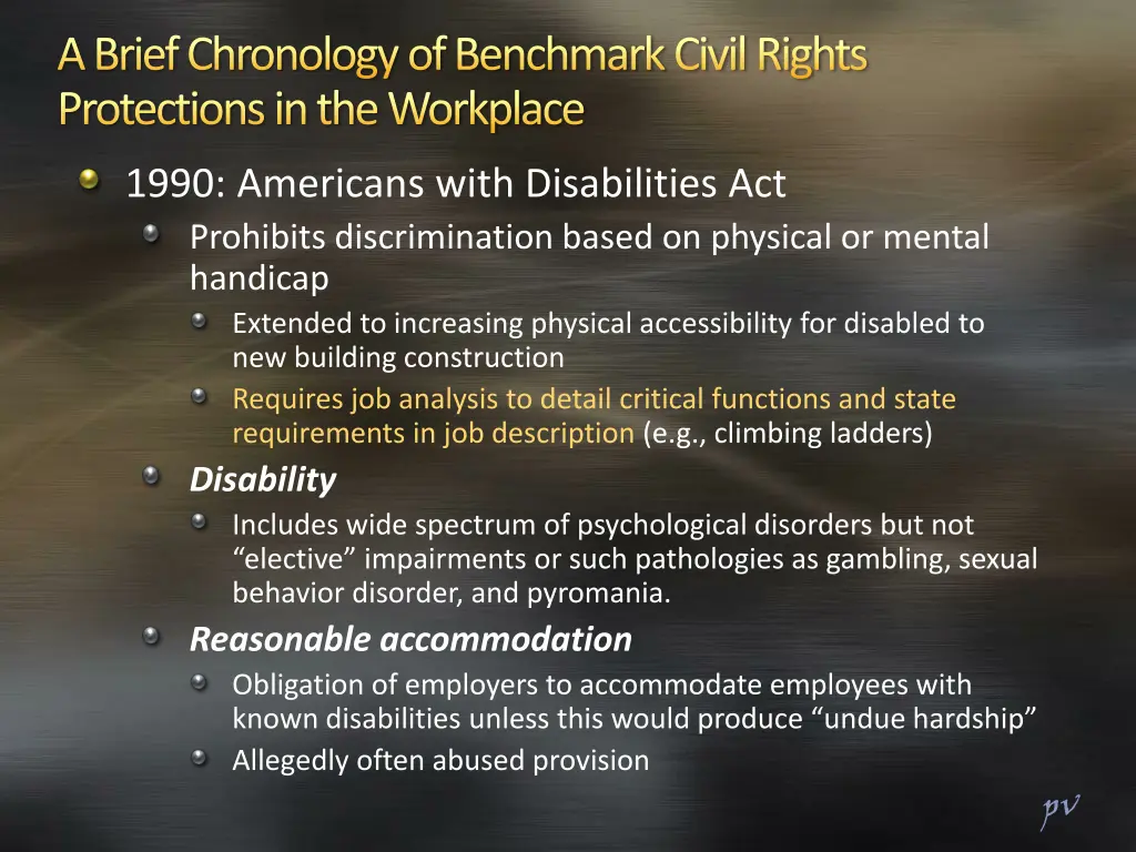 a brief chronology of benchmark civil rights 3