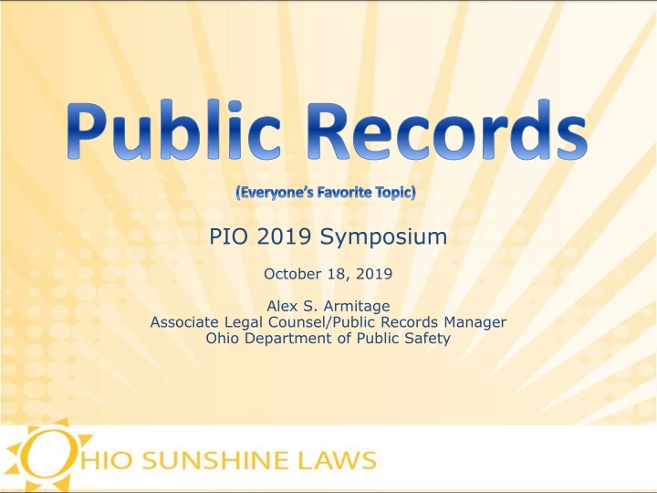 public records everyone s favorite topic