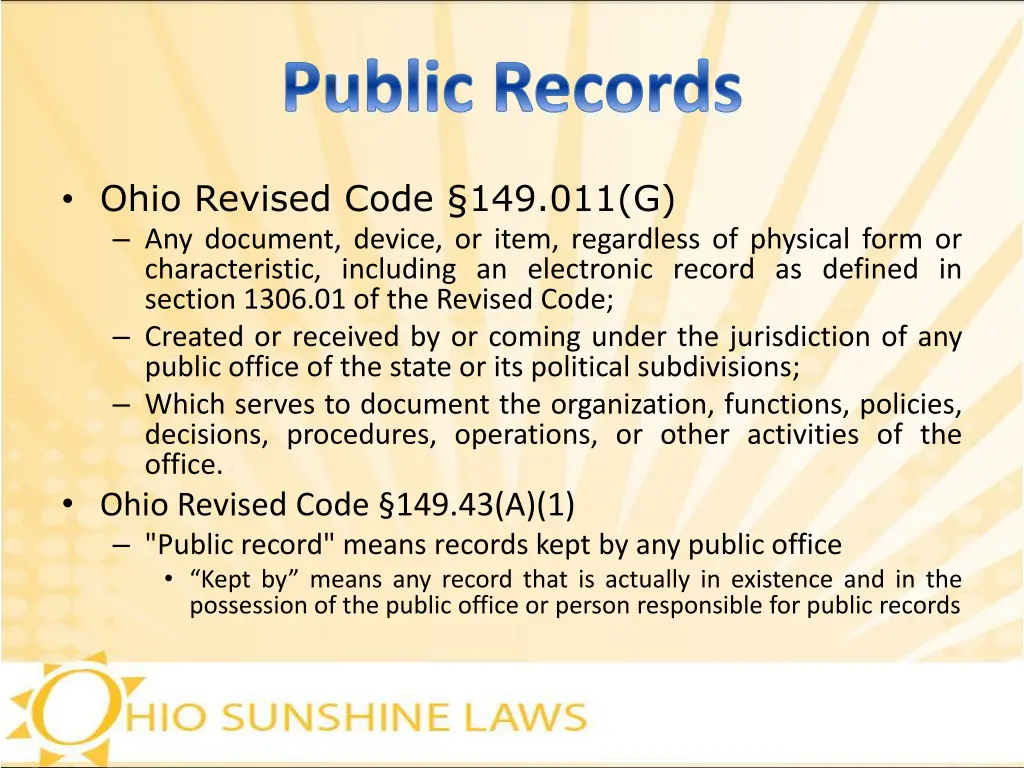 public records