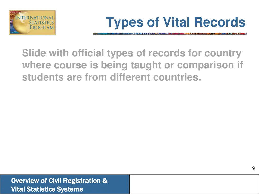 types of vital records 2