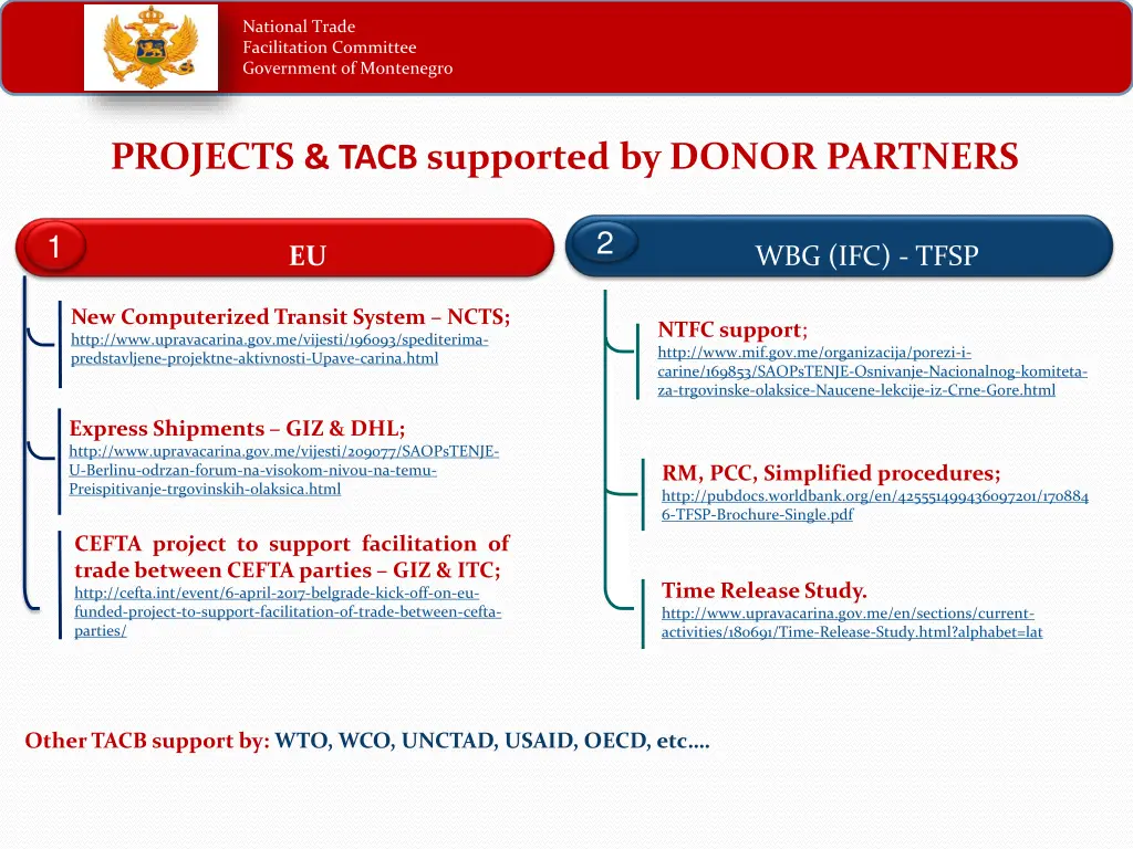 national trade facilitation committee government 8