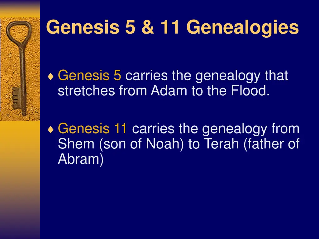 genesis 5 11 genealogies