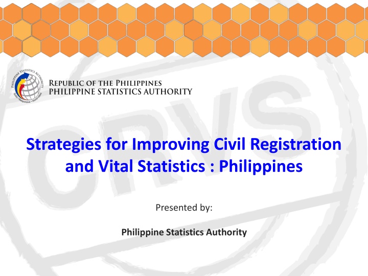 strategies for improving civil registration