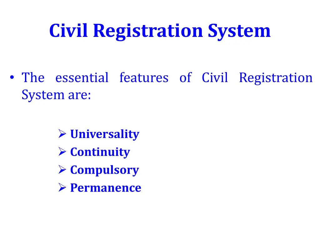 civil registration system 1