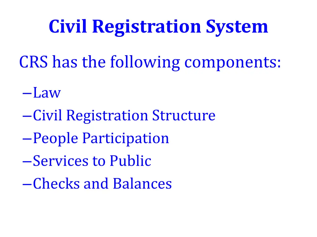 civil registration system 2