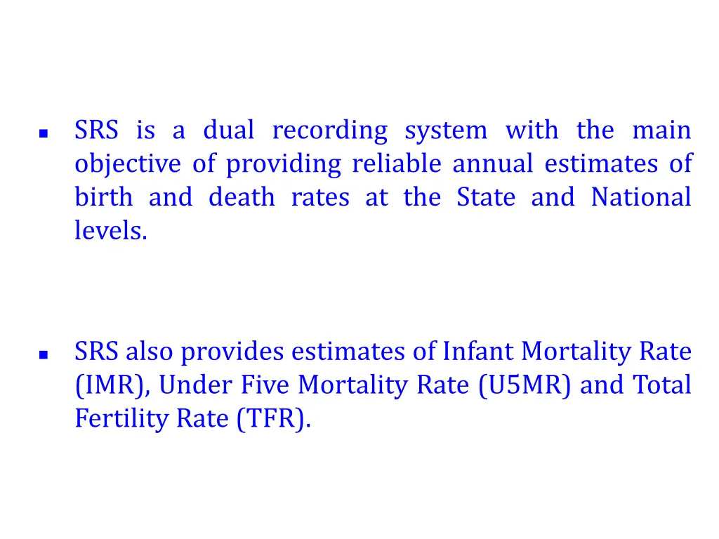 srs is a dual recording system with the main