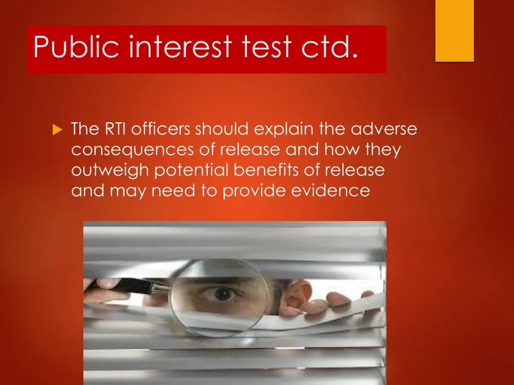 public interest test ctd