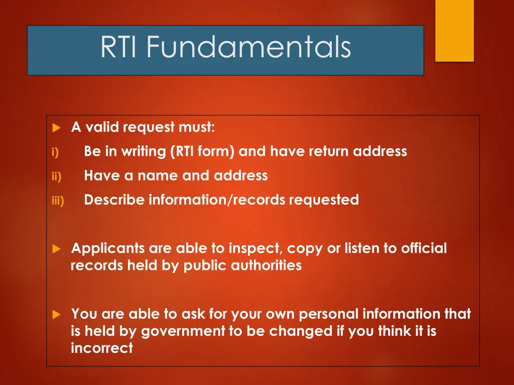 rti fundamentals