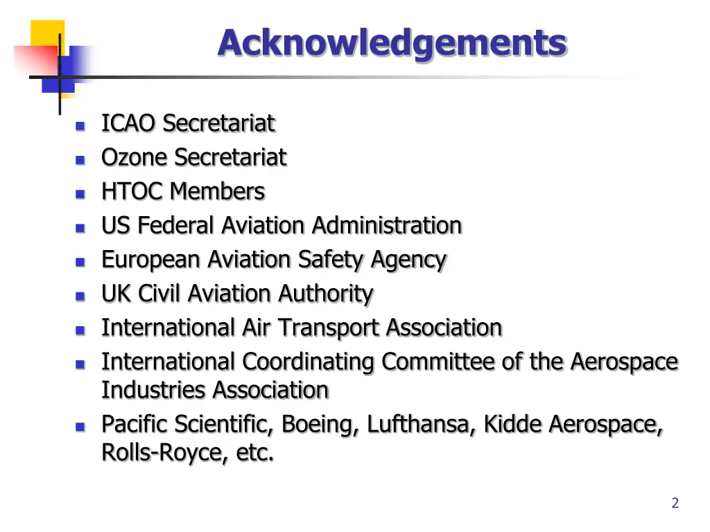 acknowledgements