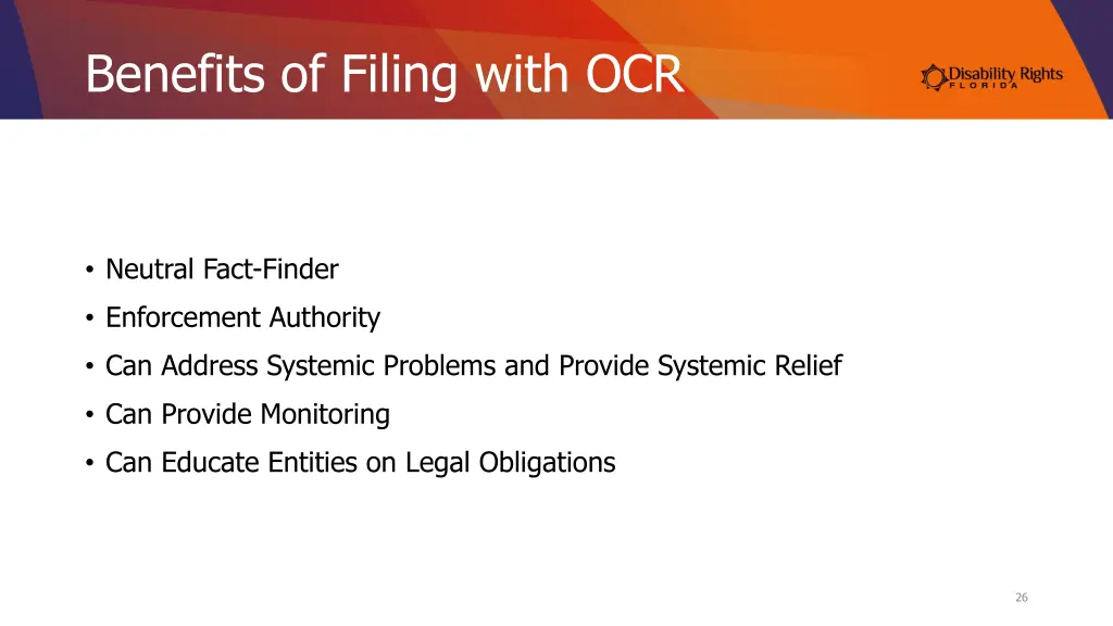 benefits of filing with ocr