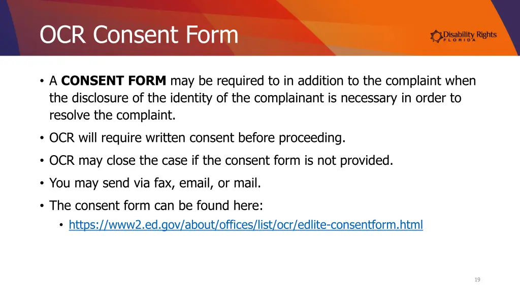 ocr consent form