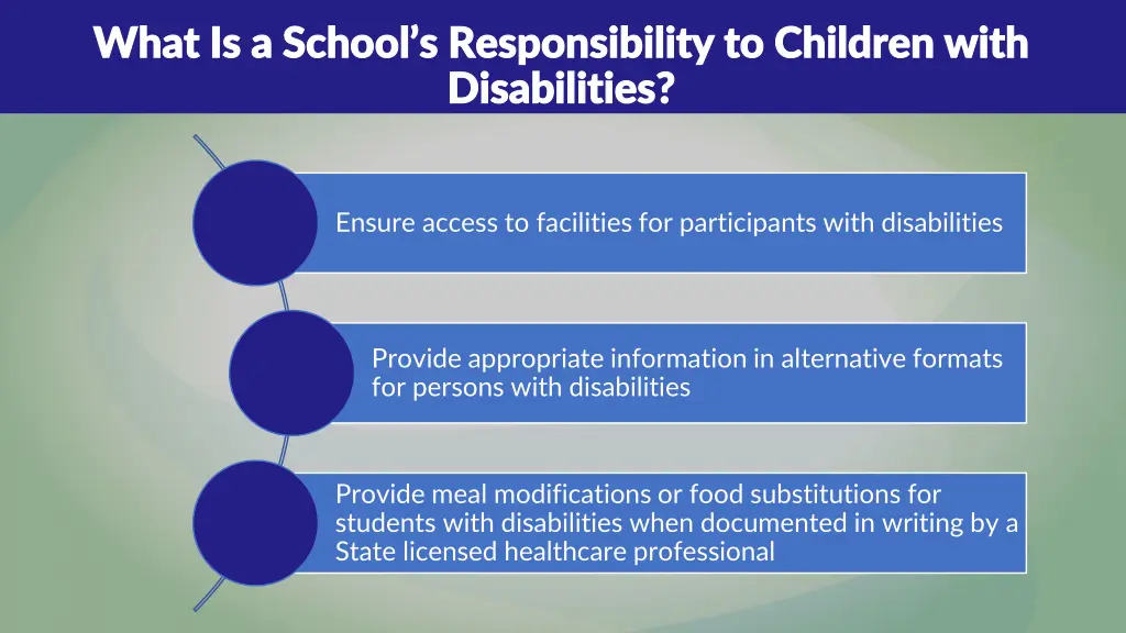 what is a school s responsibility to children