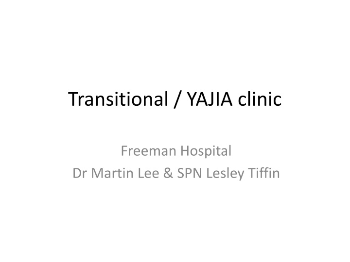 transitional yajia clinic