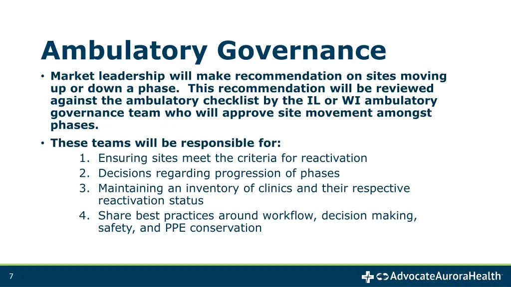 ambulatory governance market leadership will make