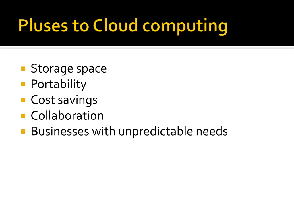 storage space portability cost savings