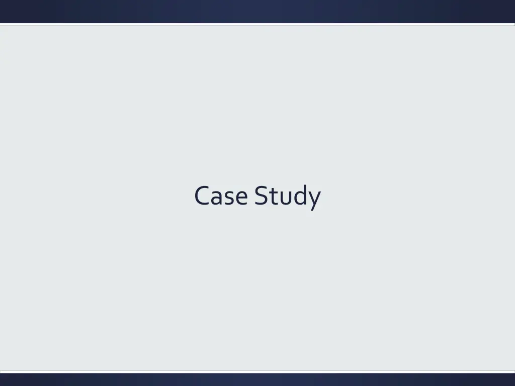 case study