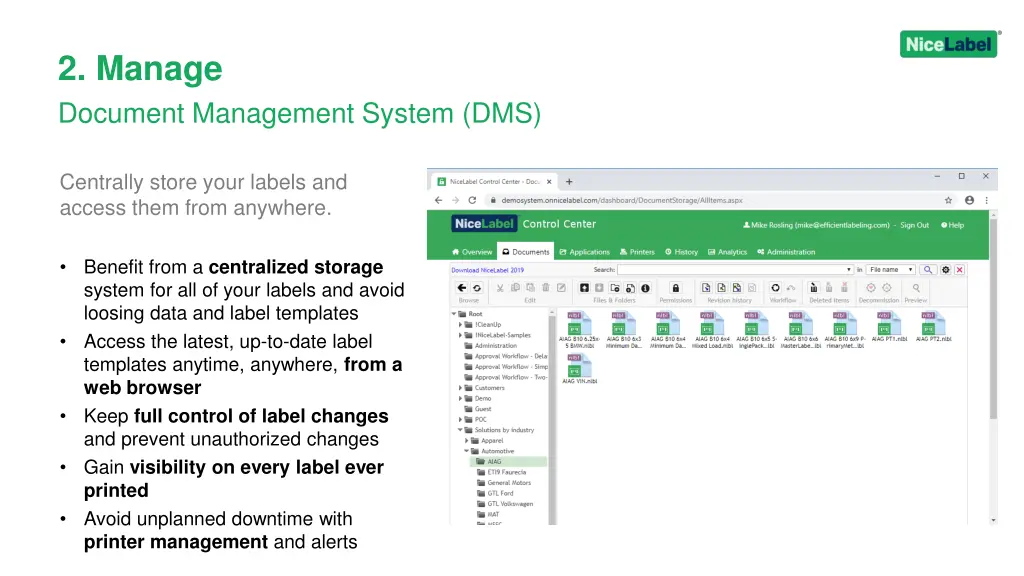 2 manage document management system dms