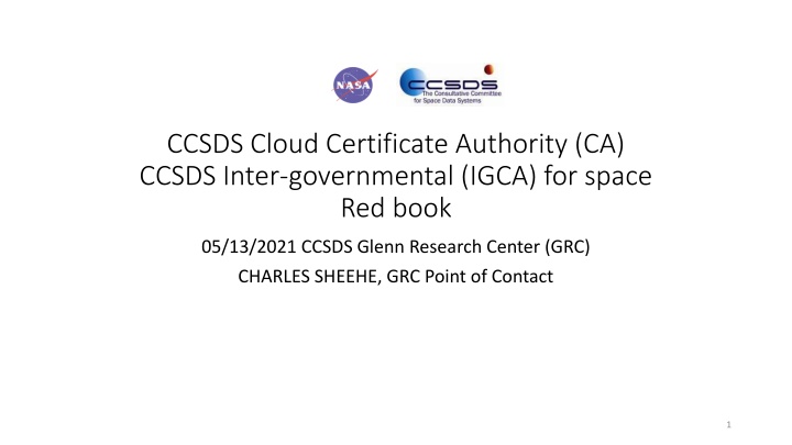 ccsds cloud certificate authority ca ccsds inter