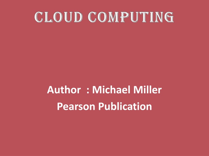 author michael miller pearson publication