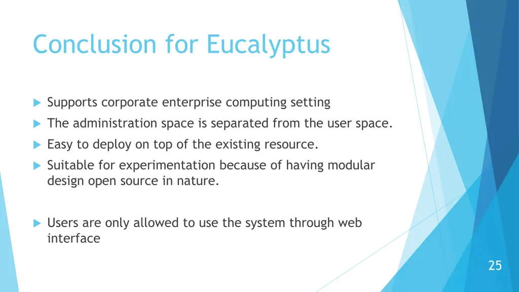 conclusion for eucalyptus