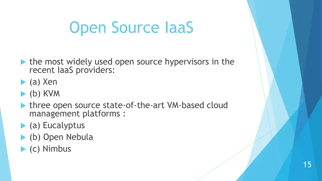 open source iaas