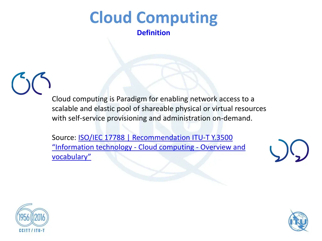 cloud computing definition