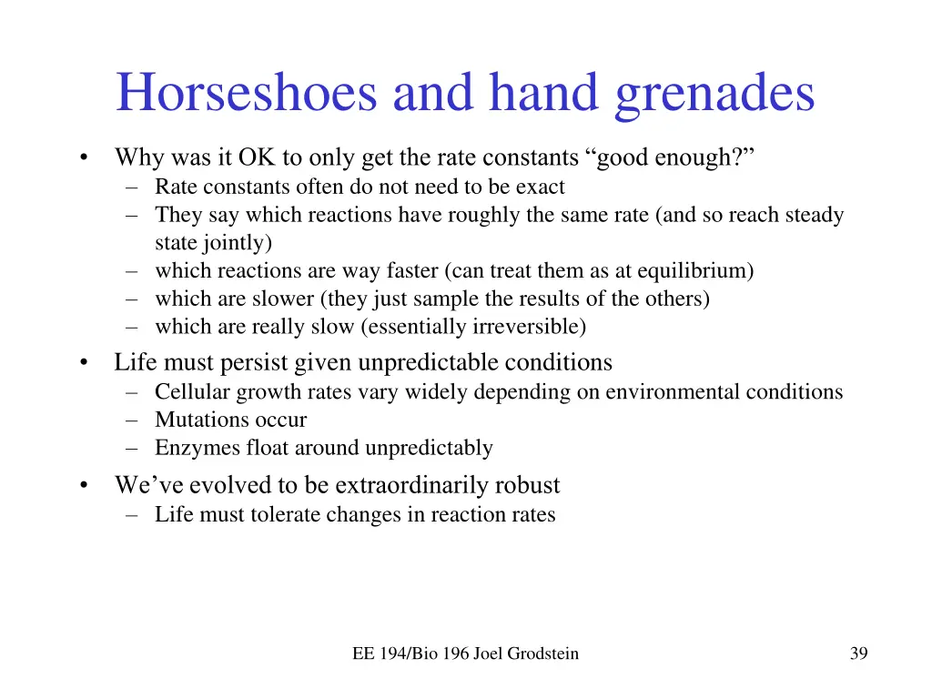 horseshoes and hand grenades