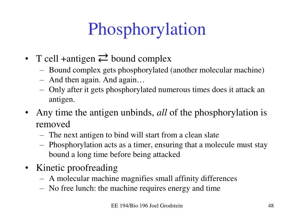 phosphorylation