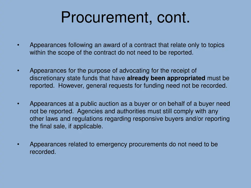 procurement cont 1