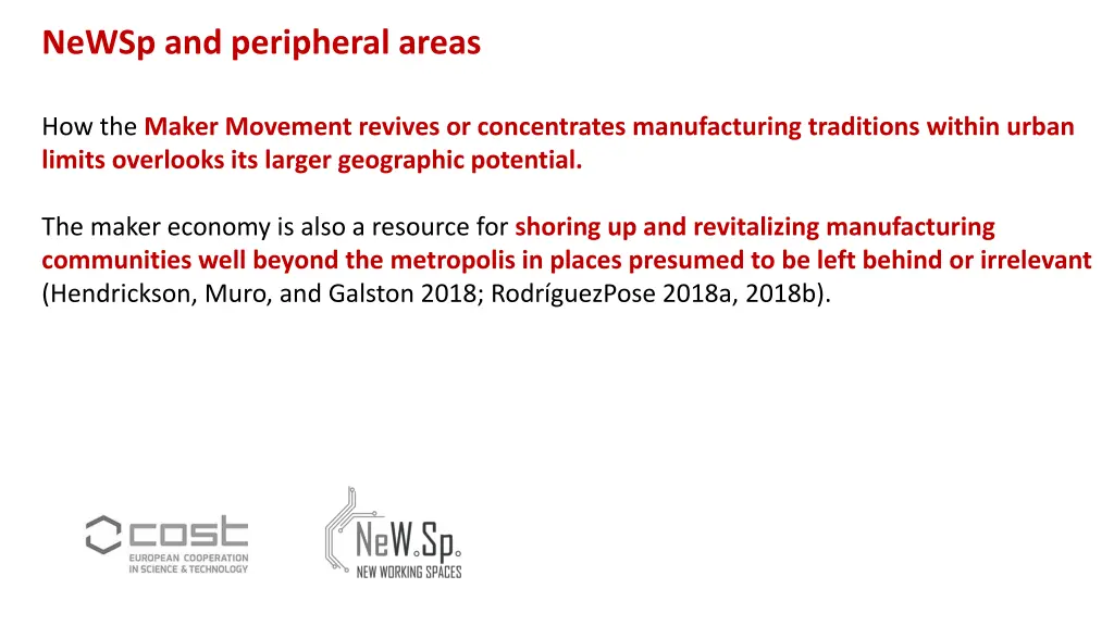 newsp and peripheral areas 1