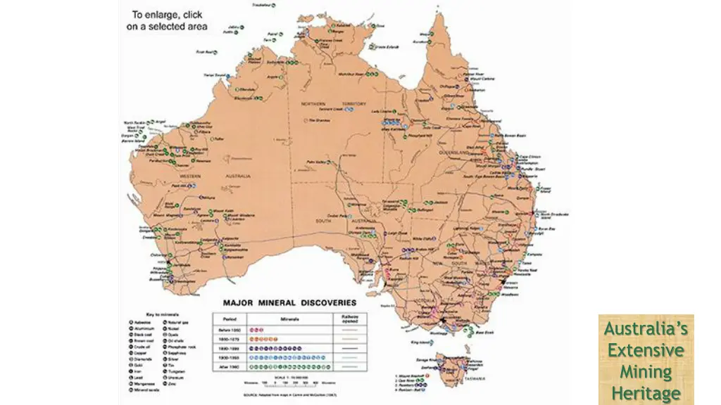 australia s extensive mining heritage