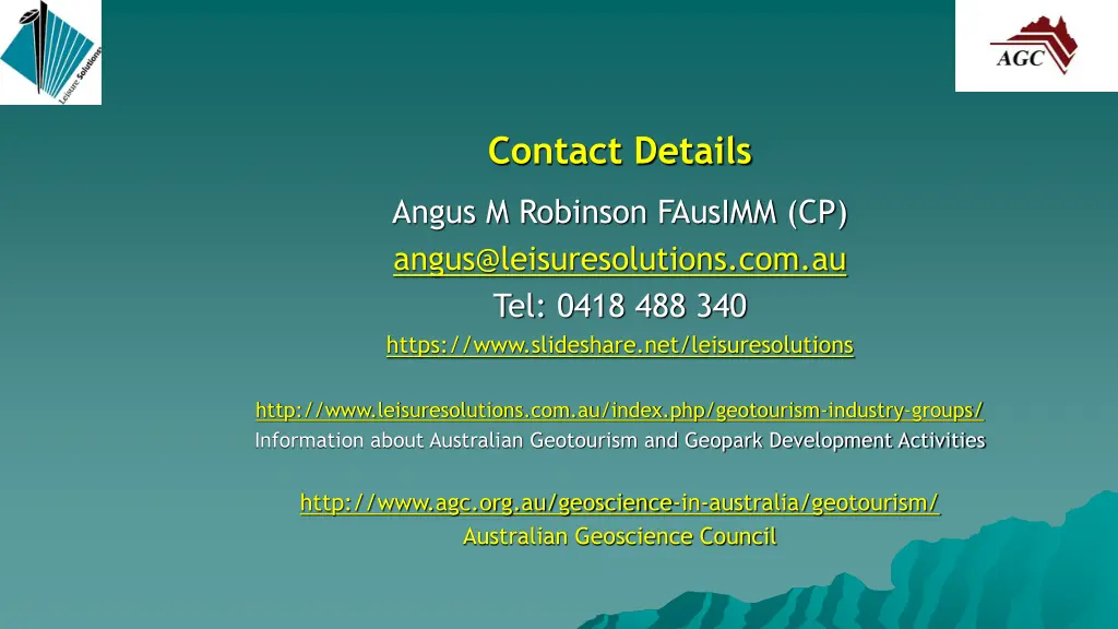 contact details