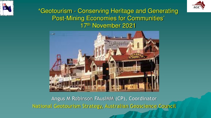 geotourism conserving heritage and generating