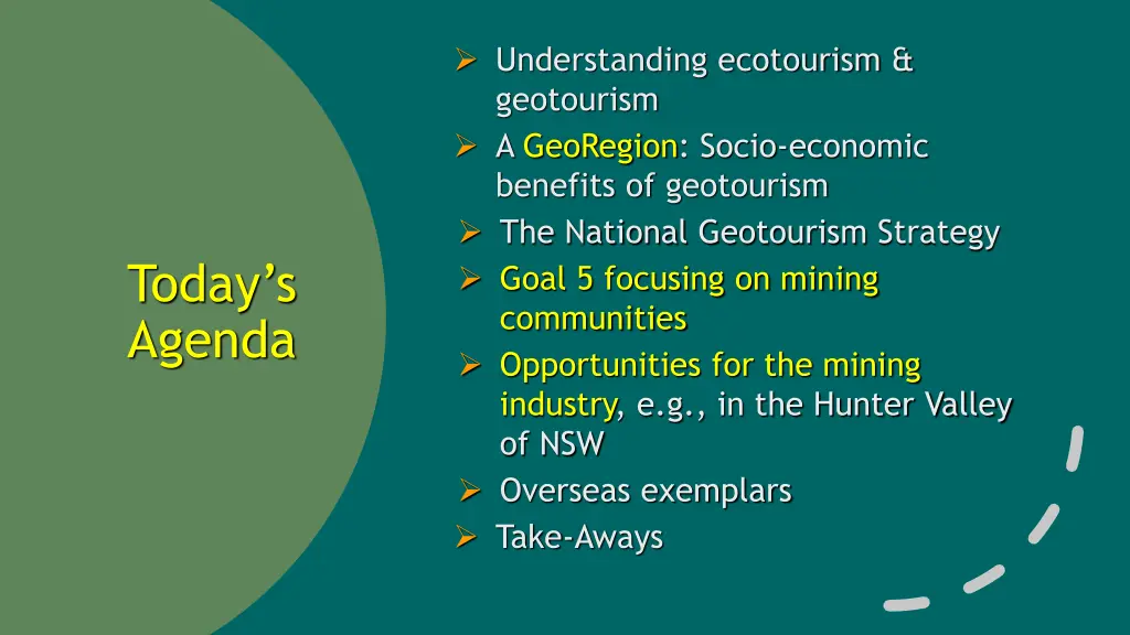 understanding ecotourism geotourism a georegion