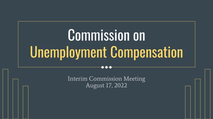 commission on unemployment compensation