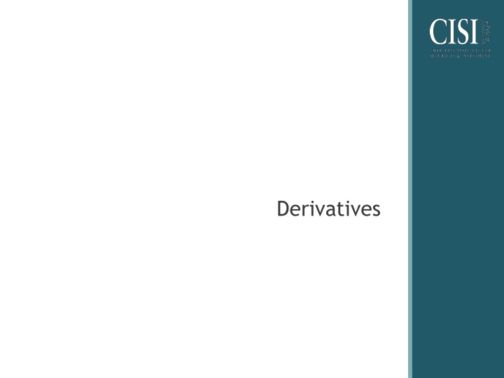 derivatives