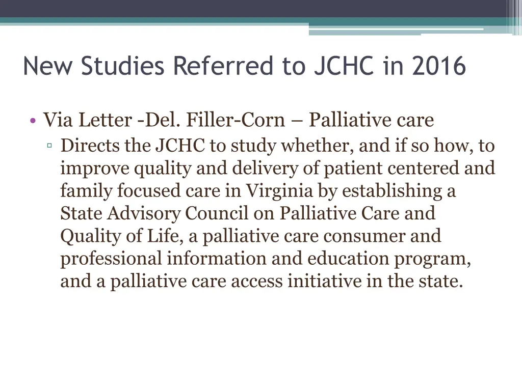 new studies referred to jchc in 2016 3