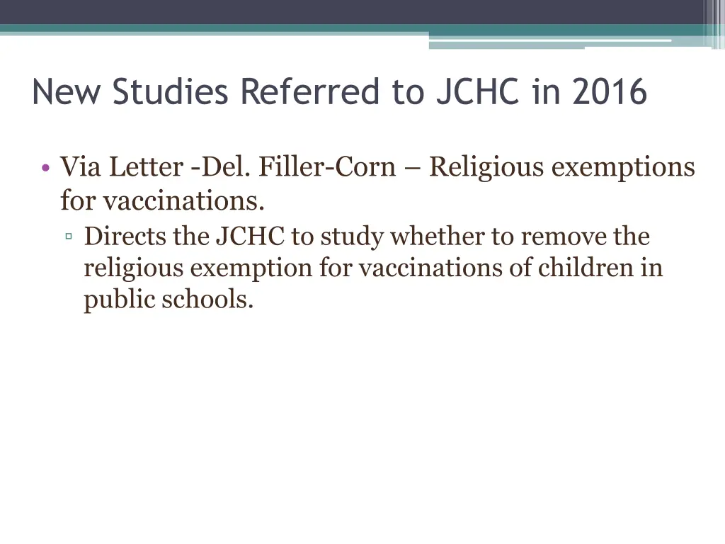 new studies referred to jchc in 2016 4