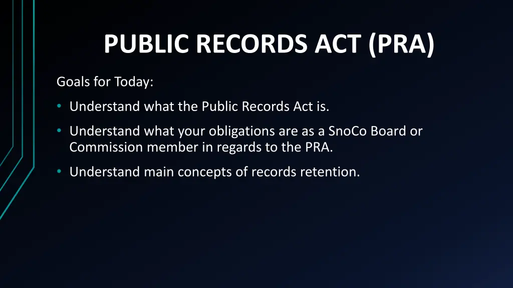 public records act pra