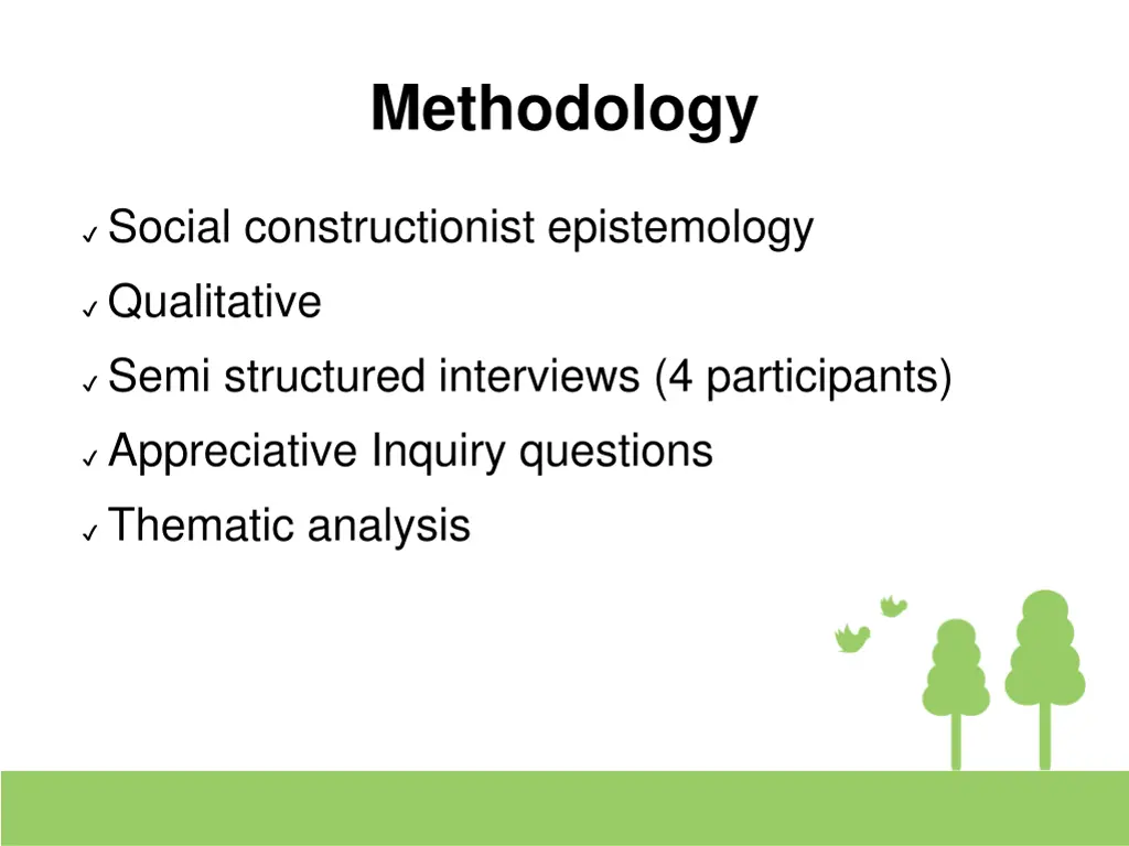 methodology