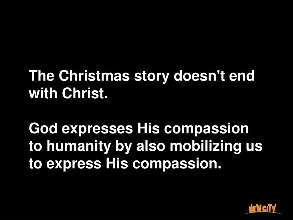 the christmas story doesn t end with christ