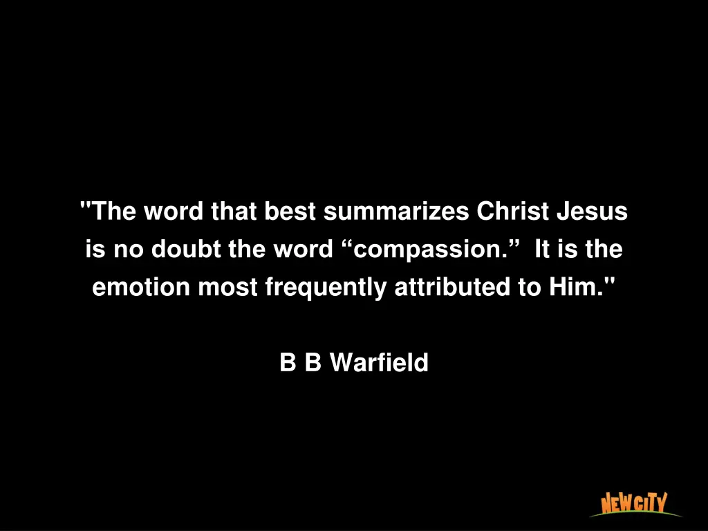 the word that best summarizes christ jesus