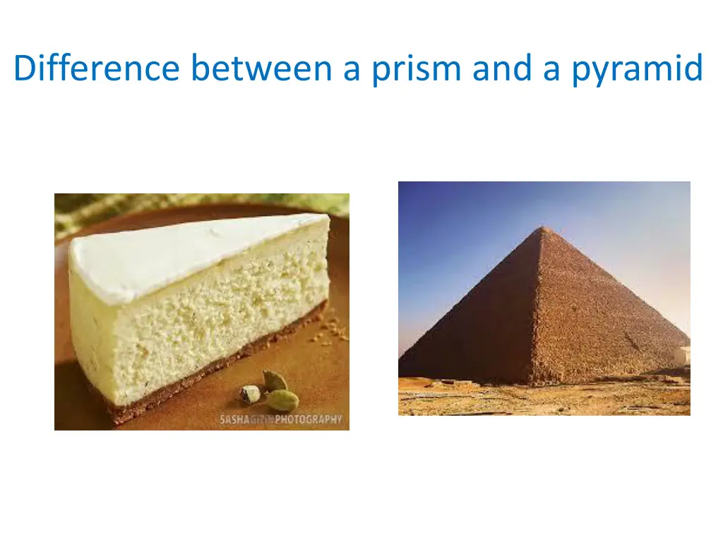 difference between a prism and a pyramid