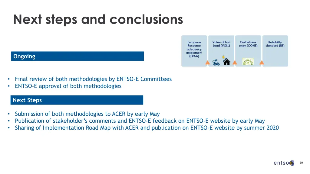 next steps and conclusions