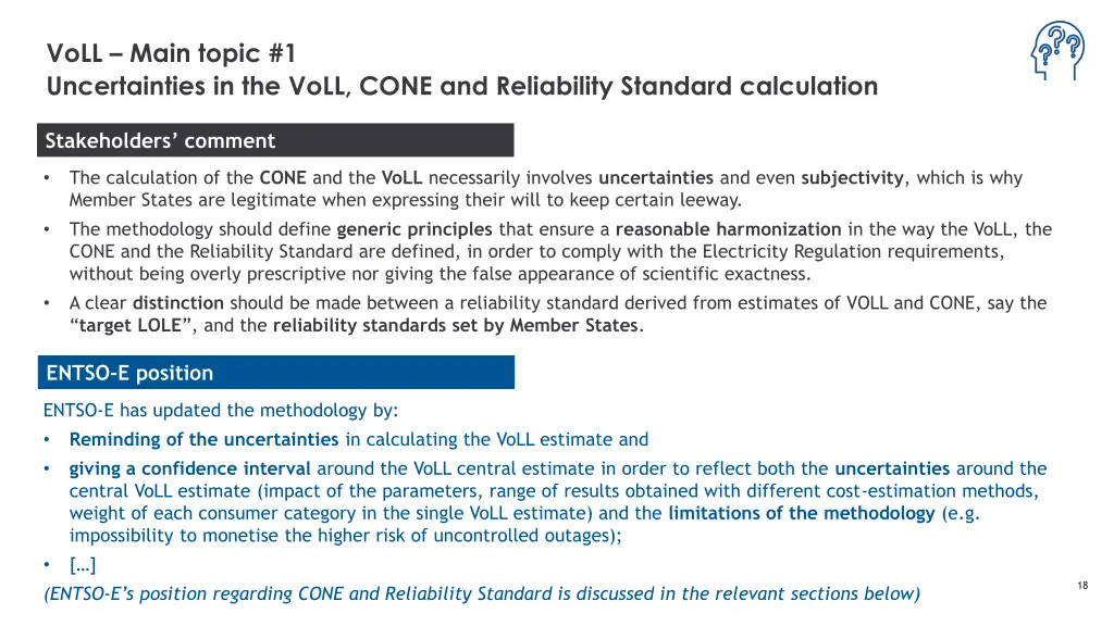 voll main topic 1 uncertainties in the voll cone