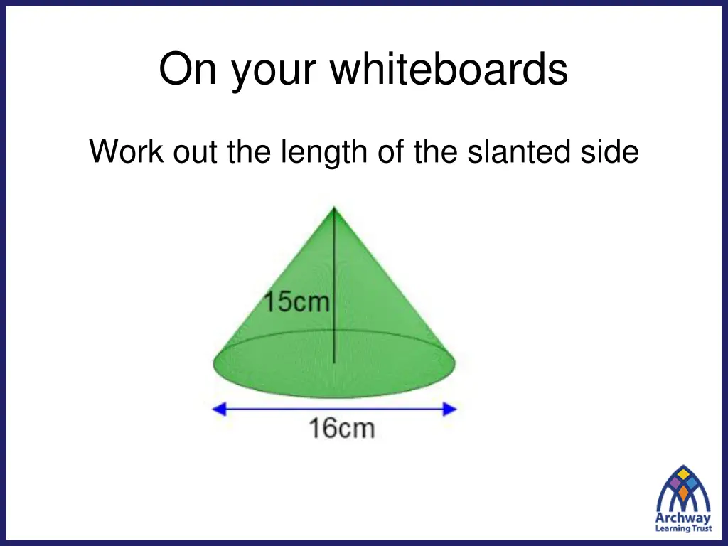 on your whiteboards 1