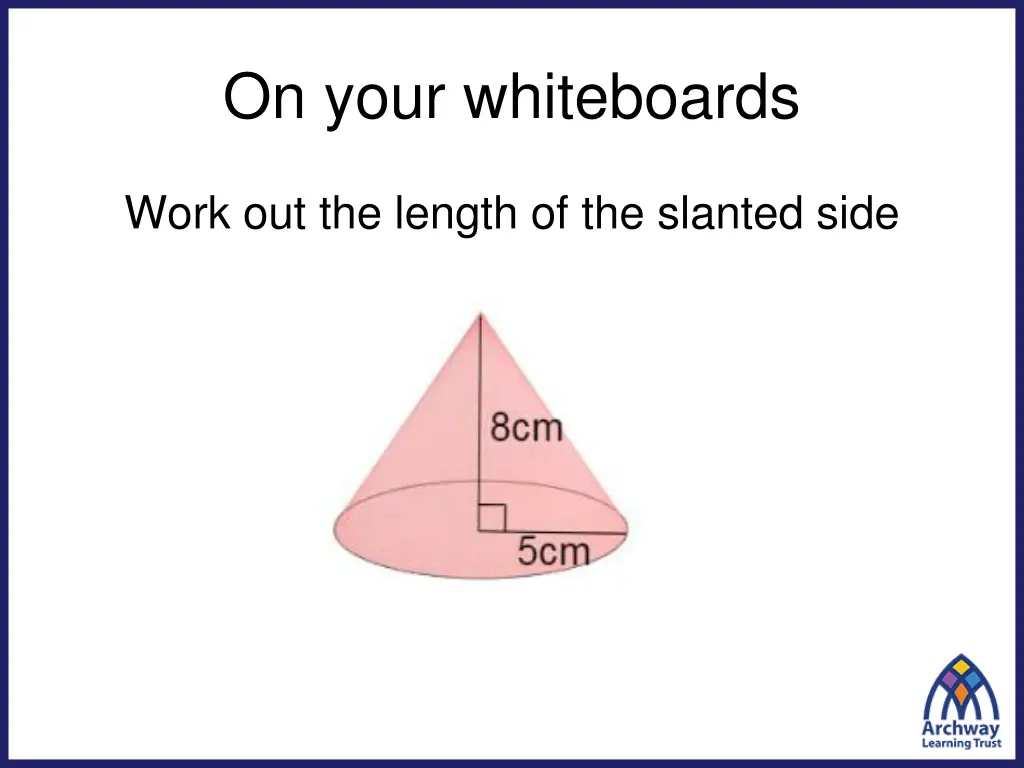 on your whiteboards