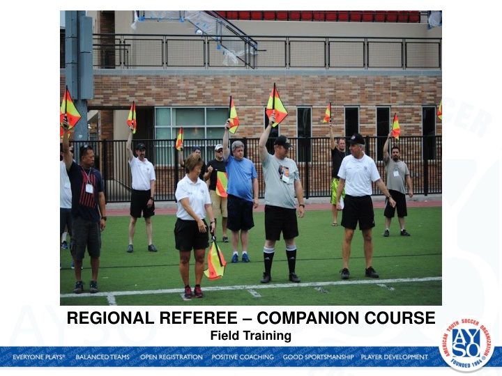 regional referee companion course field training