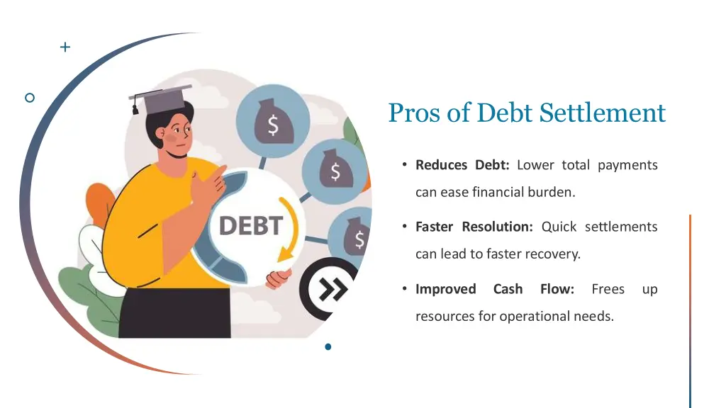 pros of debt settlement