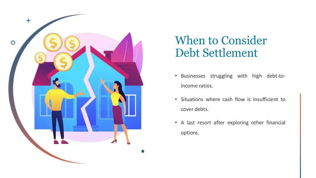 when to consider debt settlement